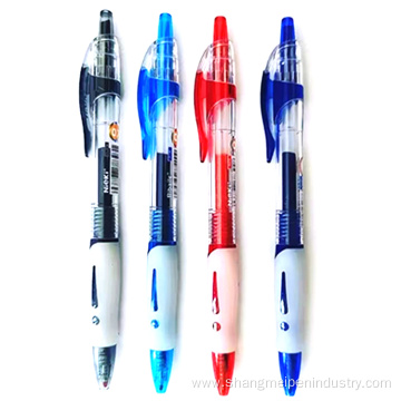 features rubber comfort grip retractable gel pen